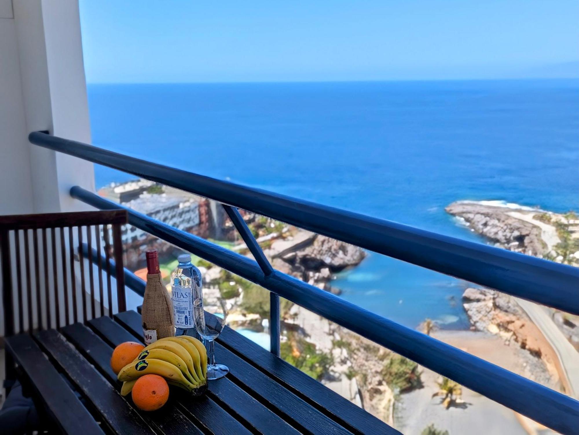 Studio Playa Paraiso Tenerife - Ocean View And Internet Wifi Optical Fiber - For Rent Kültér fotó