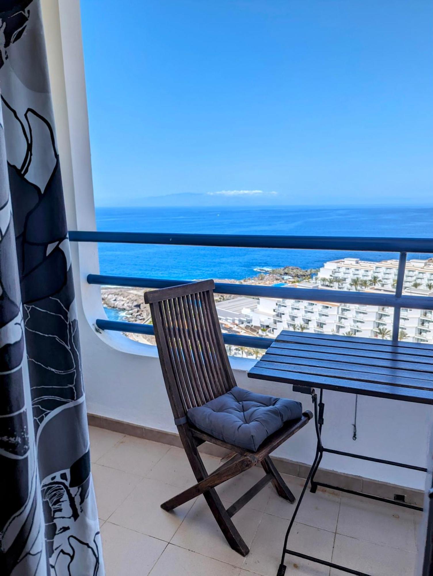 Studio Playa Paraiso Tenerife - Ocean View And Internet Wifi Optical Fiber - For Rent Kültér fotó