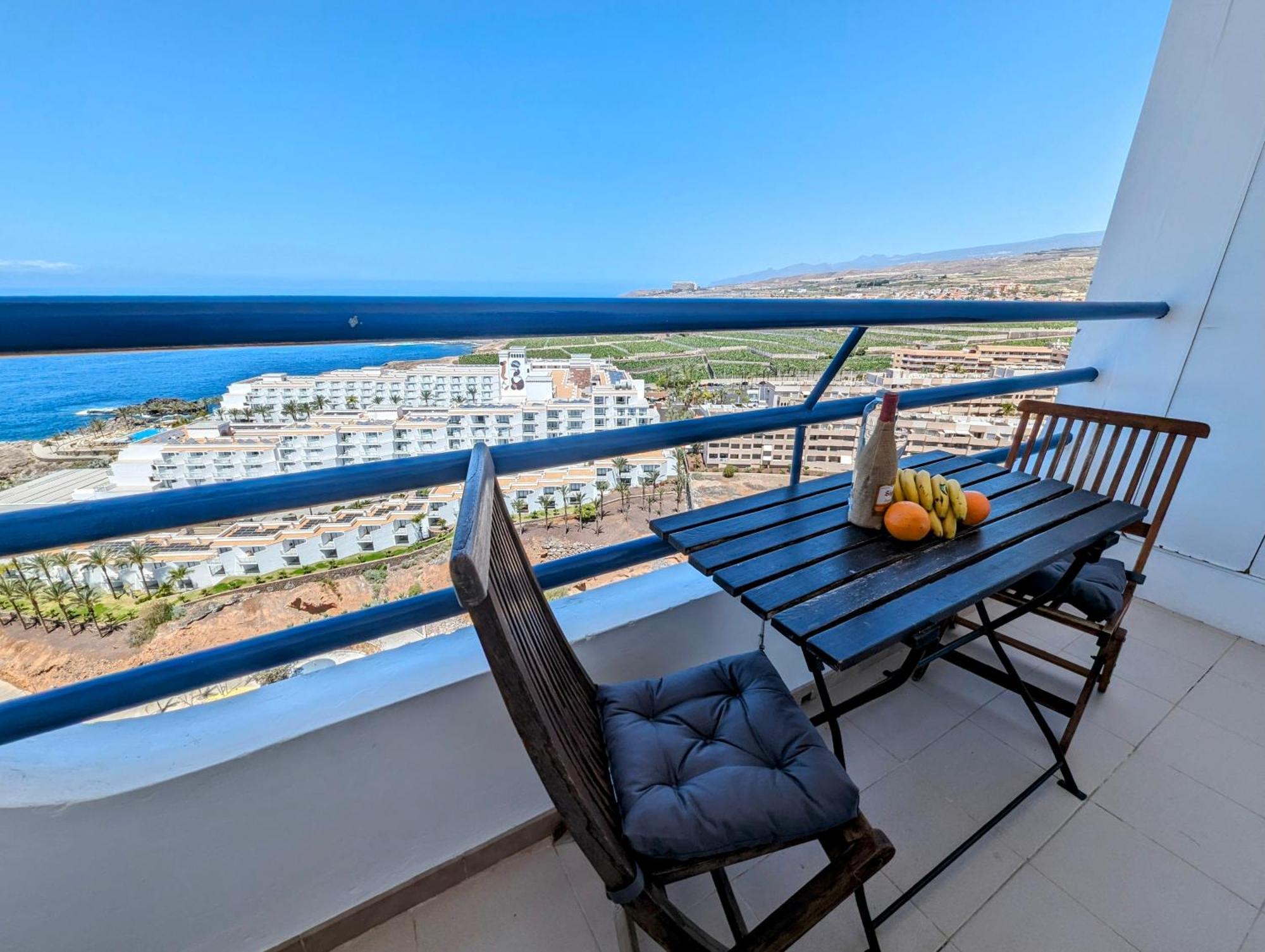 Studio Playa Paraiso Tenerife - Ocean View And Internet Wifi Optical Fiber - For Rent Kültér fotó