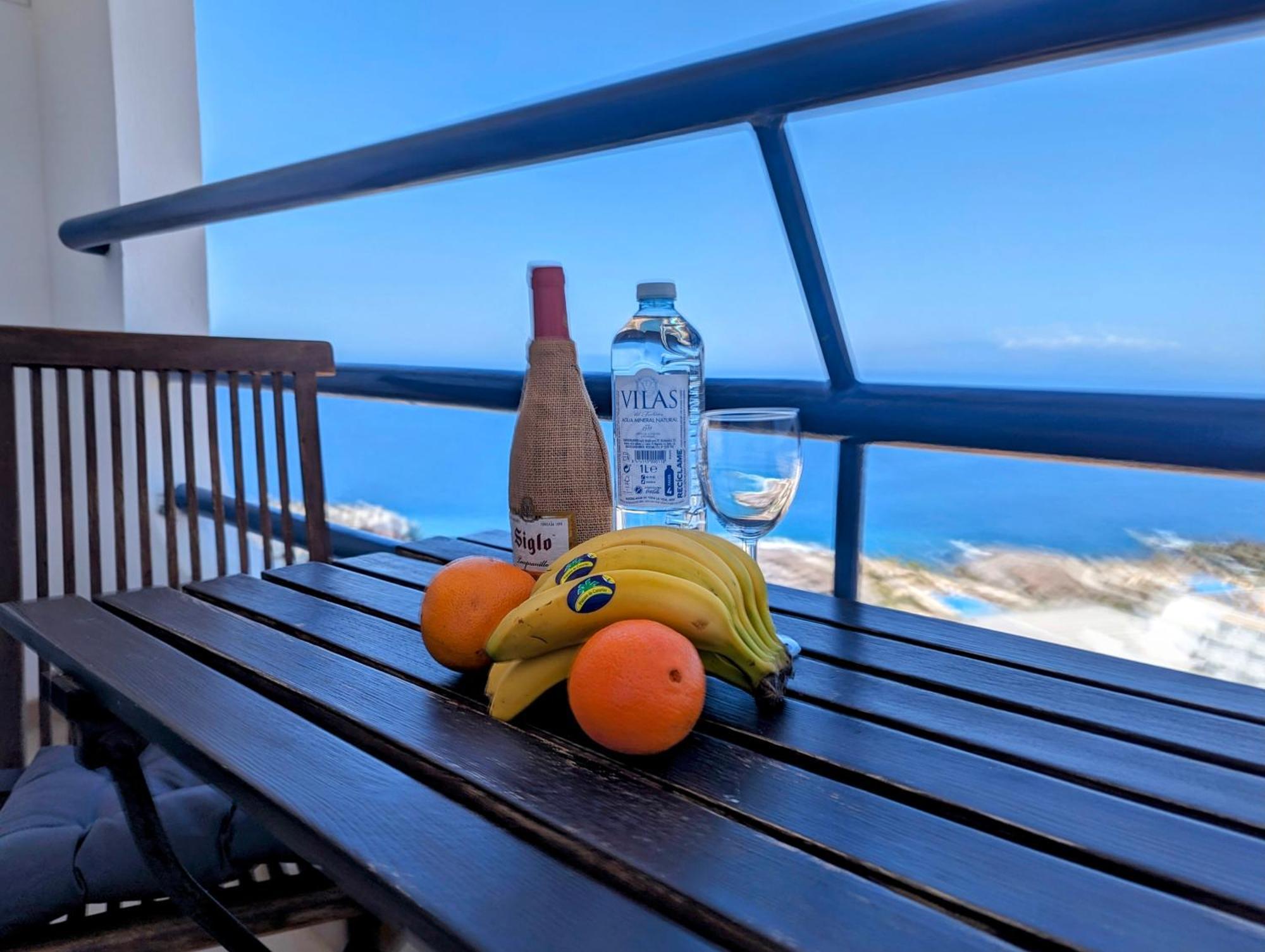 Studio Playa Paraiso Tenerife - Ocean View And Internet Wifi Optical Fiber - For Rent Kültér fotó